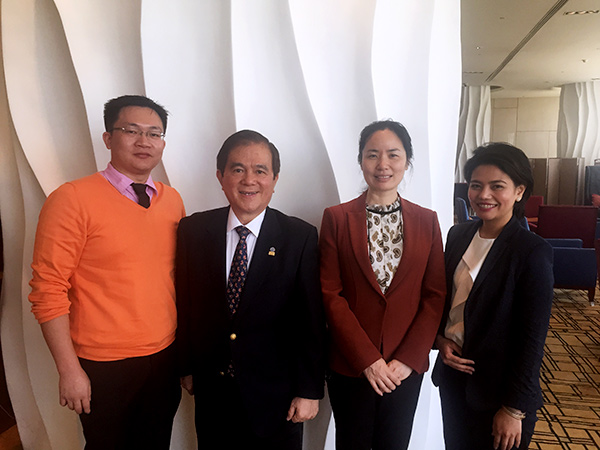 中菲家政和连锁经营座谈顺利进行