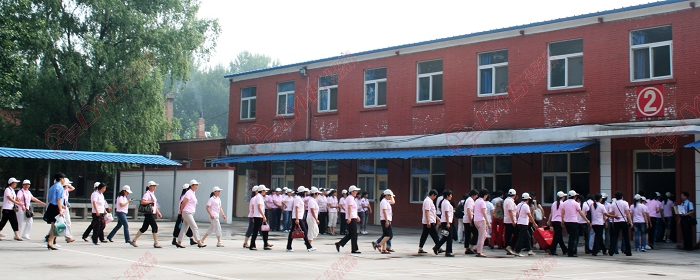 河南省工会家政团抵京