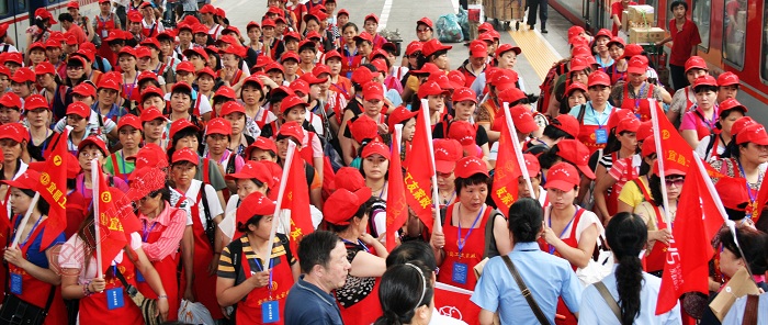 湖北宜昌家政员抵京