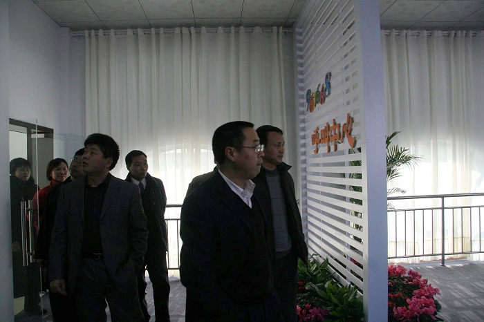 商丘华夏中青家政承建的家政网络平台高标准通过验收